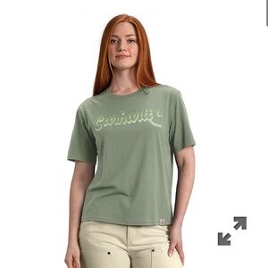 Carhartt Women's Sage Green Tee